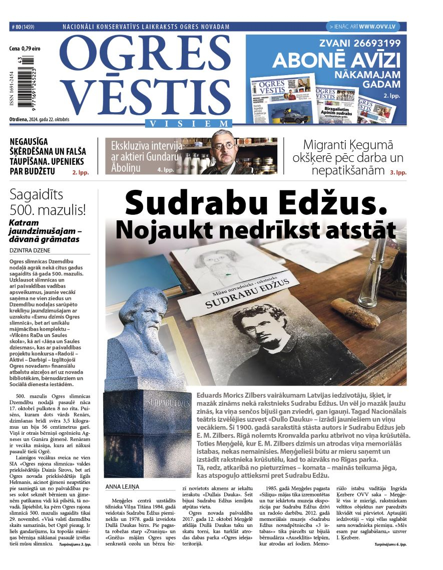22. oktobra izdevums