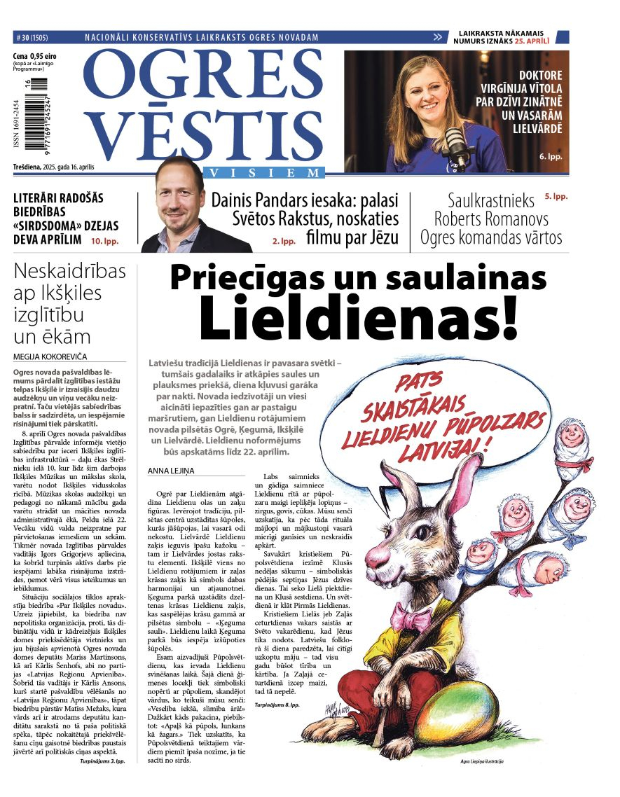16. aprīļa izdevums