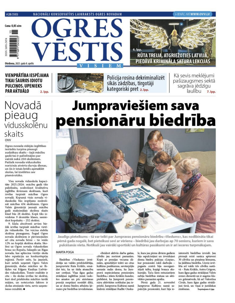 8. aprīļa izdevums