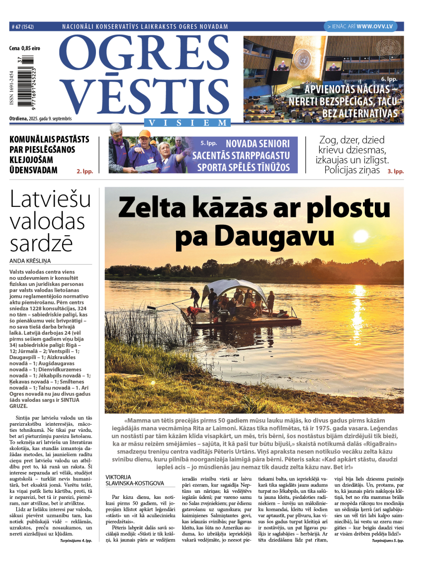9. septembra izdevums