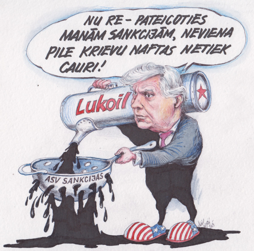 Politika krāmu bodē, Ļeontjevs – Sēnā, Tramps – iedomu pasaulē