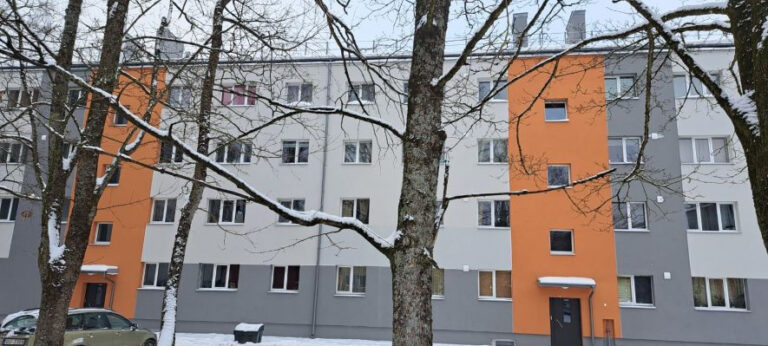 Mājokļos ir gana silts