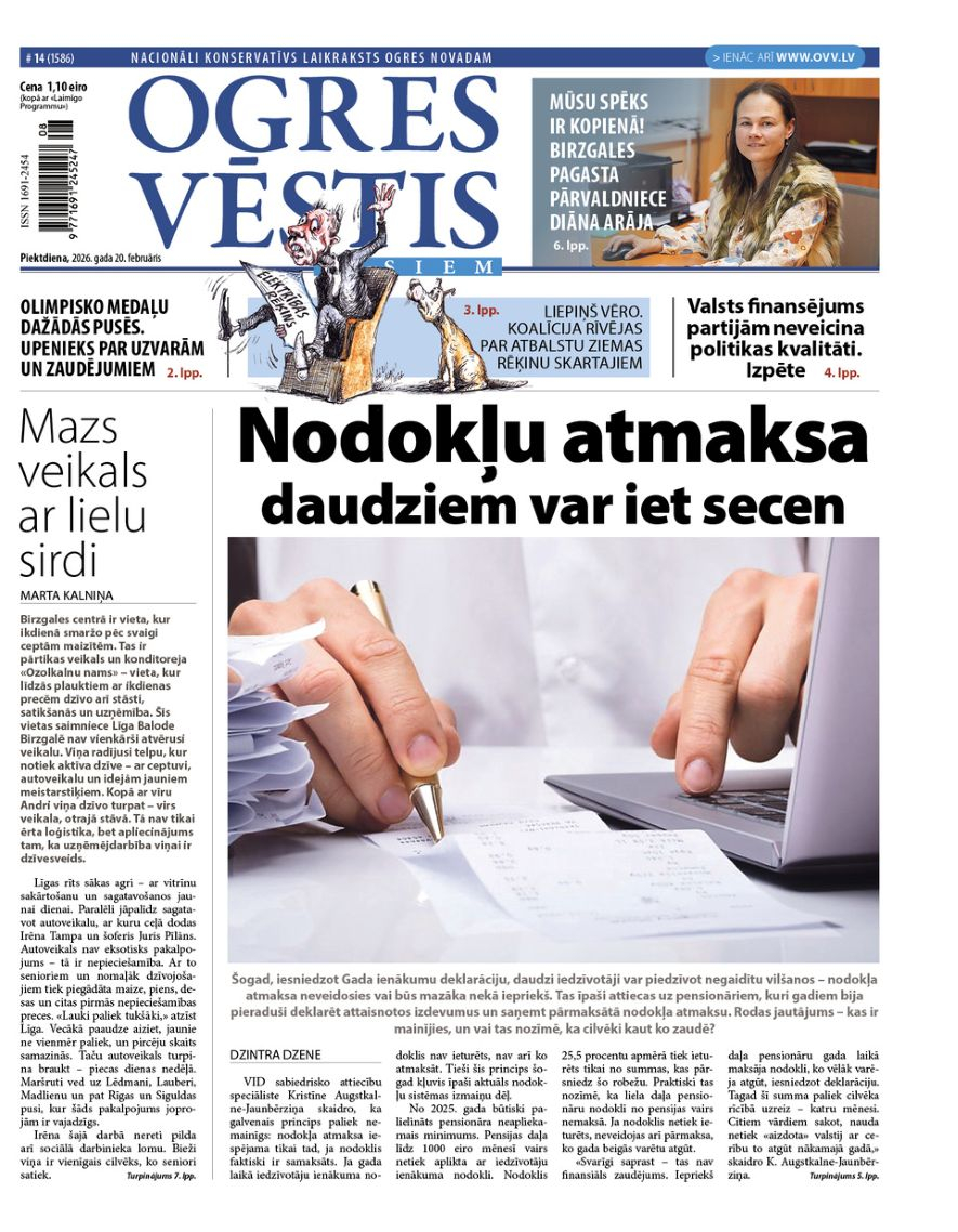 20. februāra izdevums