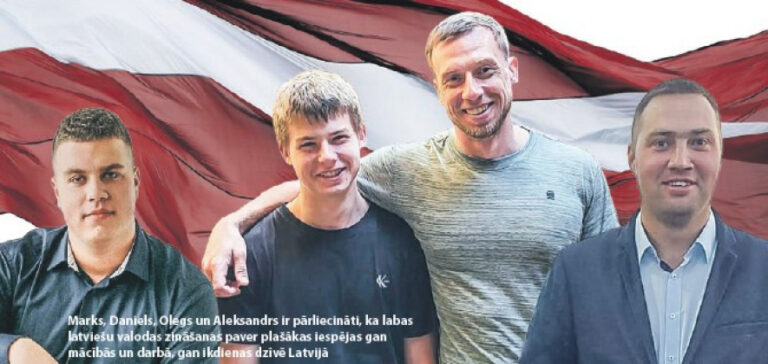 Dzīvot Latvijā nozīmē zināt valodu